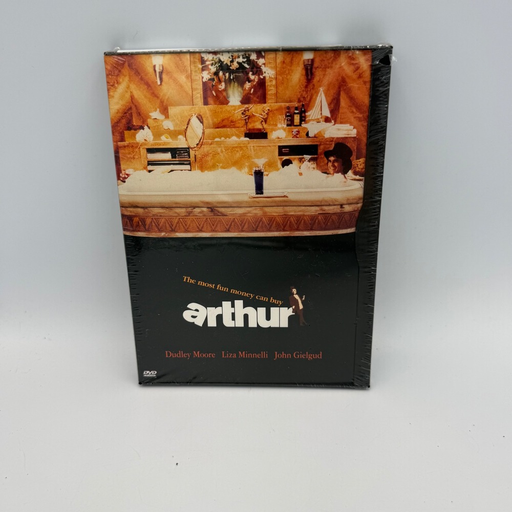 Arthur DVD 1981 Comedy Dudley Moore Liza Minnelli New Sealed Snapper Case